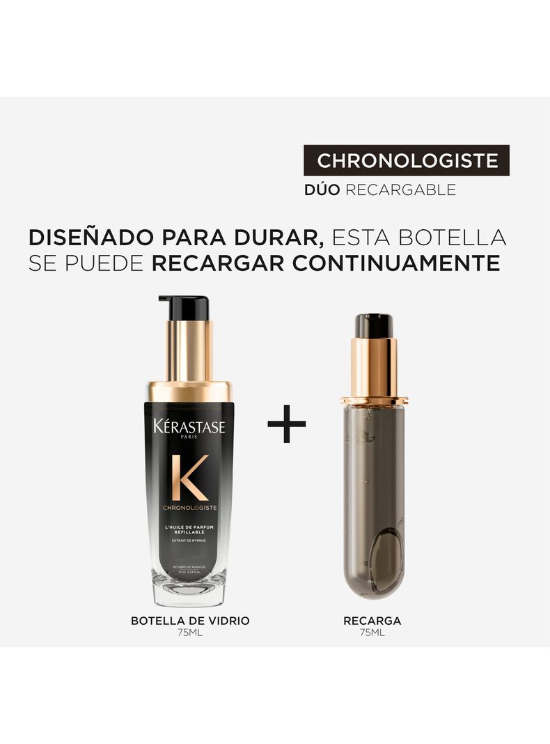 Aceite Revitalizante Chronologiste L'Huile de Parfum 75ml Kérastase para todo tipo de cabello-2