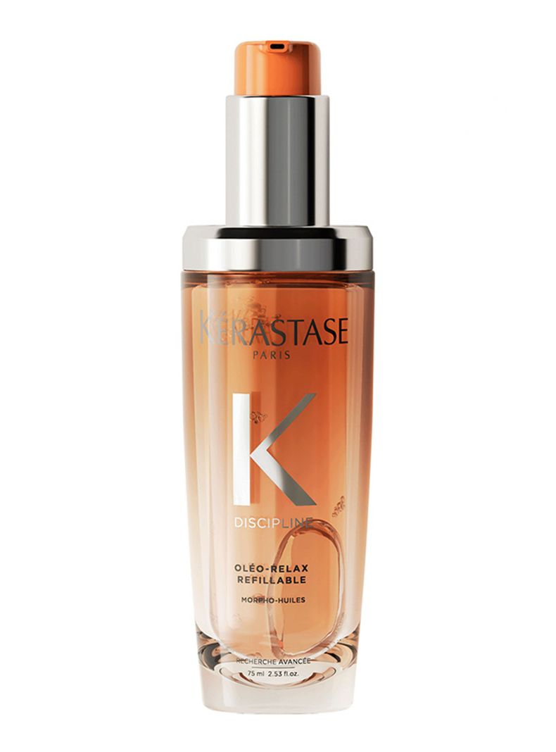 Aceite Discipline L'Huile Oléo-Relax 75ml Kérastase para Cabello Voluminoso y con Frizz-0