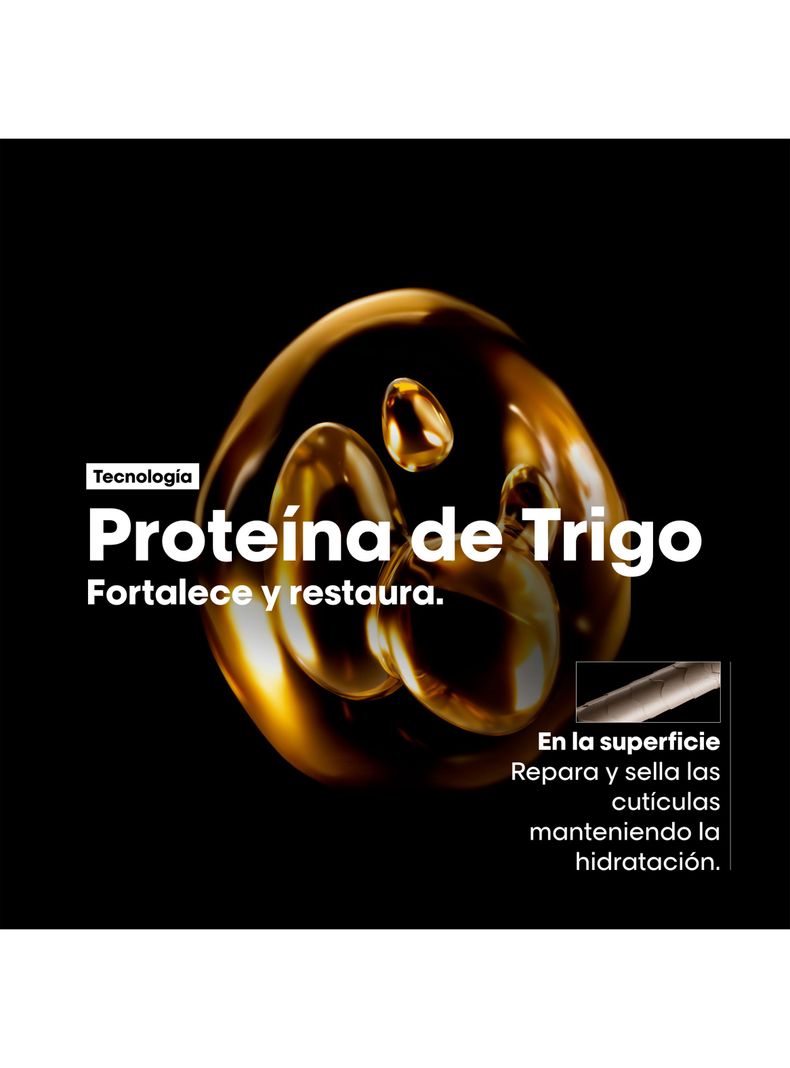 Set Profesional Reparación de Dañado Shampoo 500ml + Máscara con Enjuague 250ml Absolut Repair Molecular  L´Oréal Professionnel-4