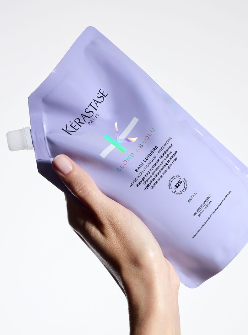 Shampoo Cabello Rubio o Decolorado Blond Absolu Recarga 500ml Kérastase-4