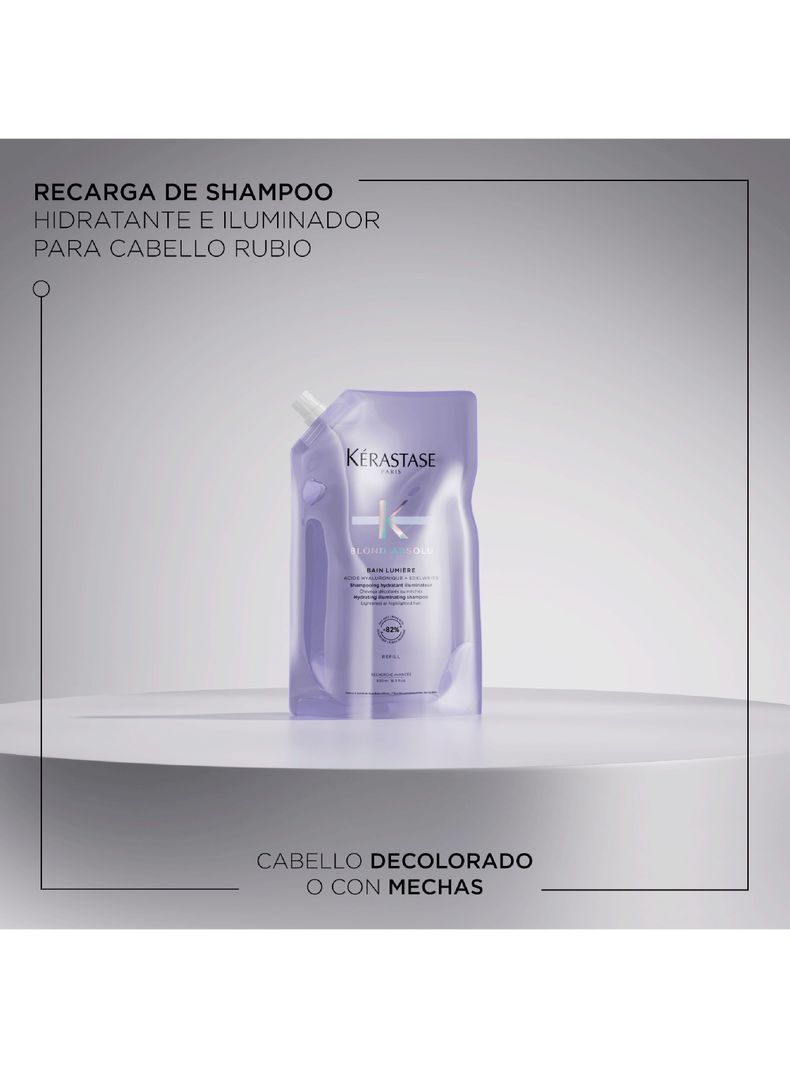 Shampoo Cabello Rubio o Decolorado Blond Absolu Recarga 500ml Kérastase-2