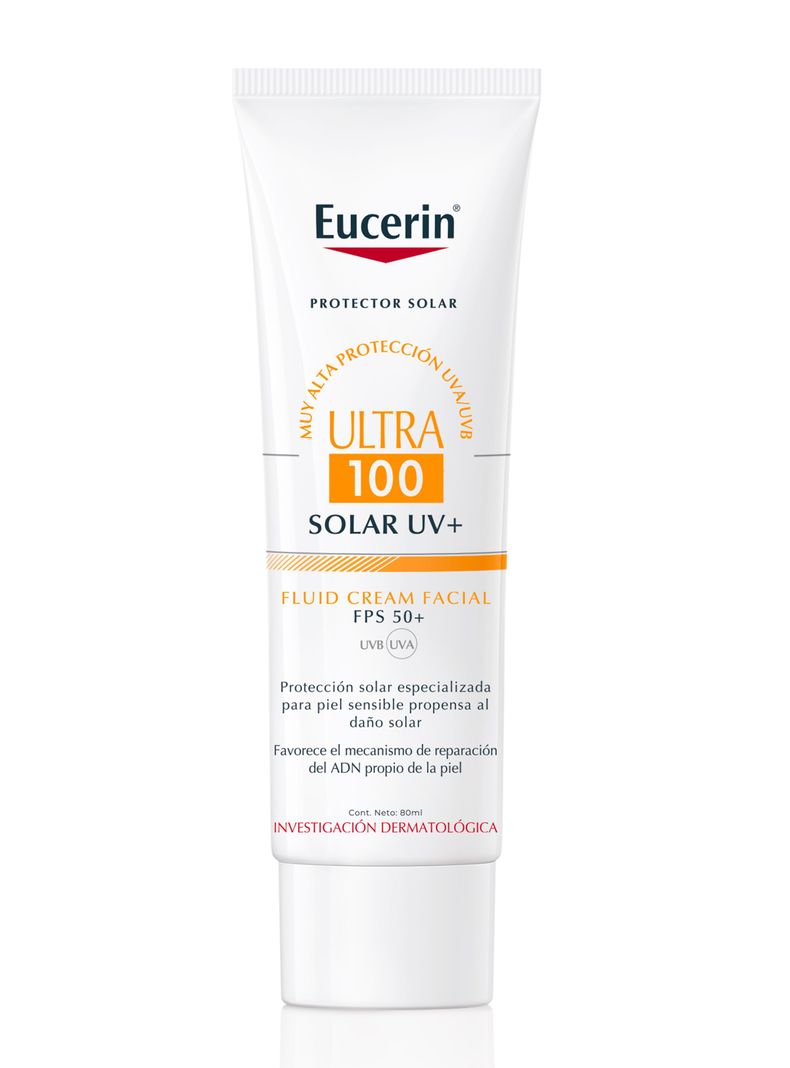 Protector Solar Ultra 100 Fluid 50+ 80 ml Eucerin