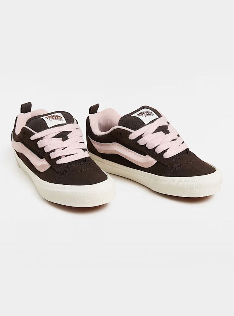 Zapatilla Urbana Color Knu Skool Cuero Mujer-1