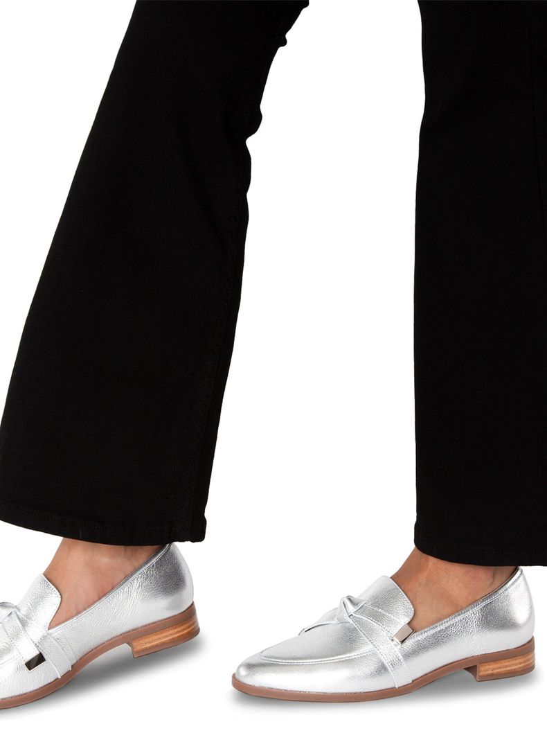 Mocasín Cuero Cruz-659893 Mujer-0