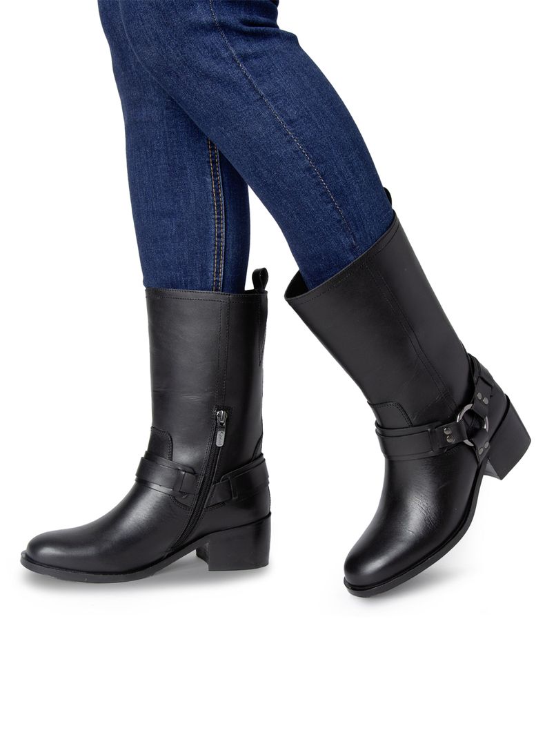 Bota Guilian Cuero 660009 Mujer-0