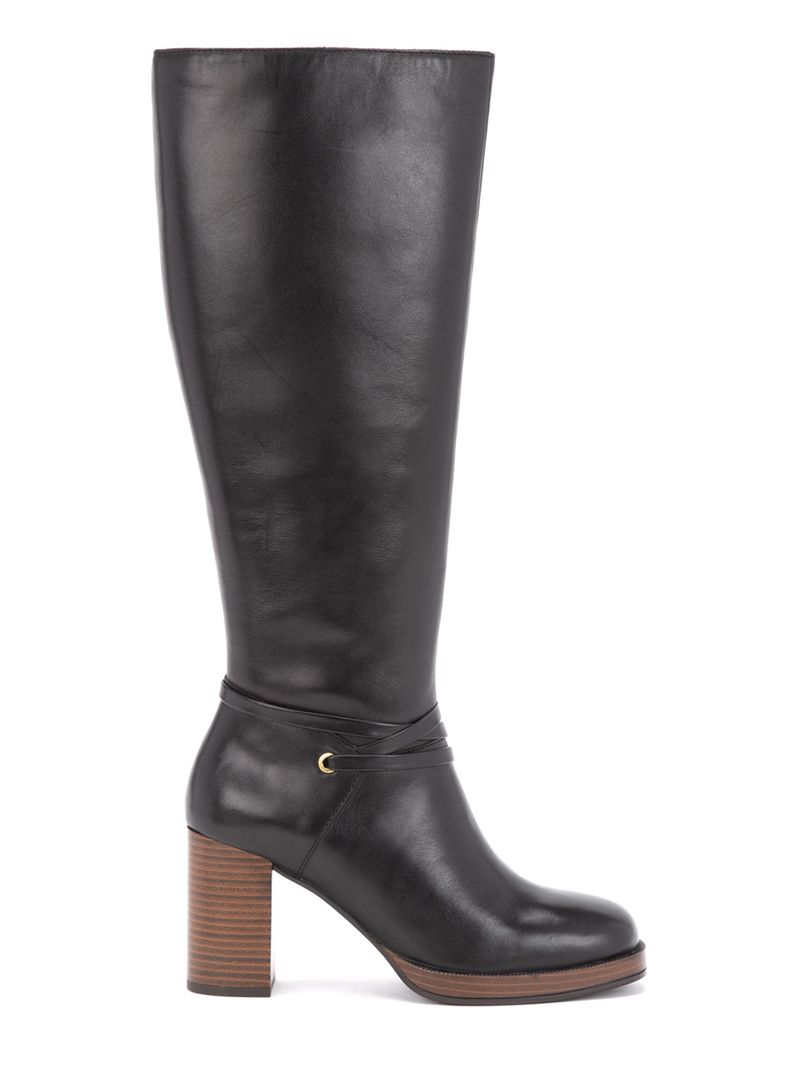 Bota Juana Cuero 659948 Mujer-1