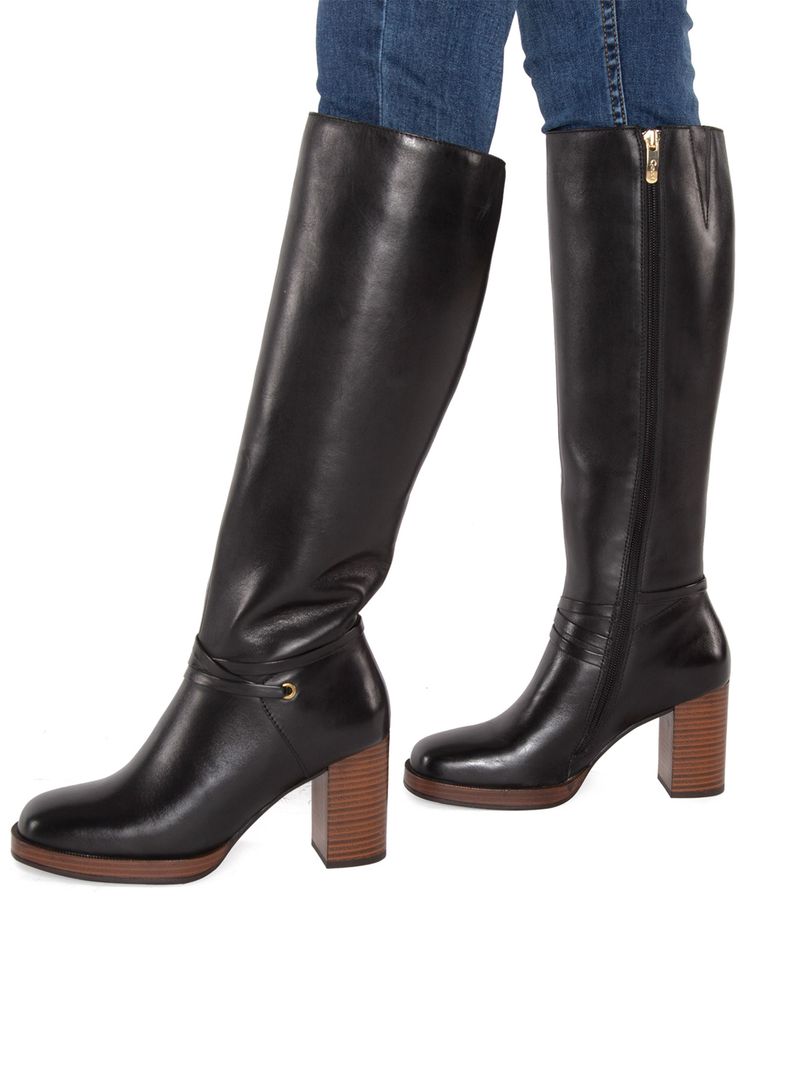 Bota Juana Cuero 659948 Mujer-0