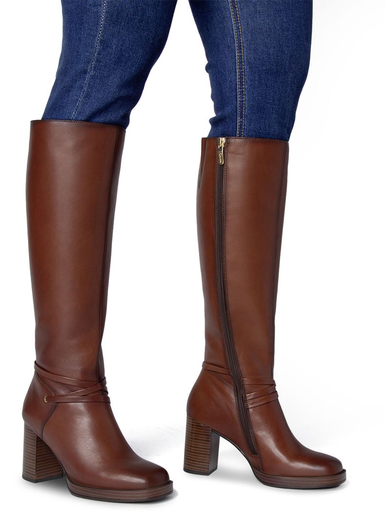 Bota Cuero Juana  659949 Mujer-0