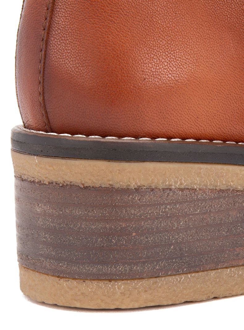 Botín Mika Cuero 660005 Mujer-4