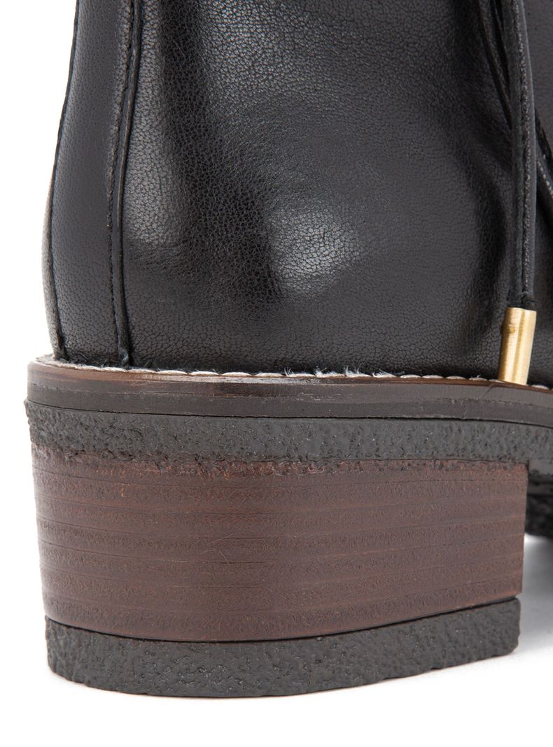 Botín Cuero Mika 660007 Mujer-4