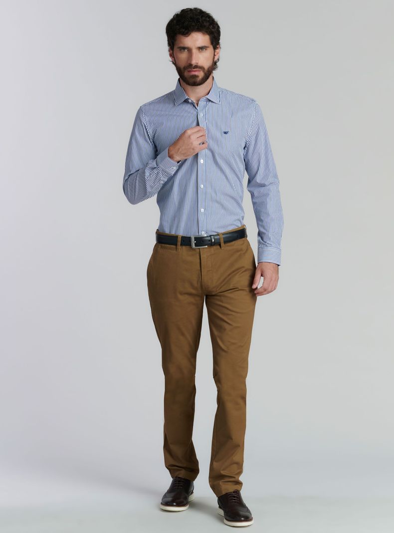Camisa Albany Casual Manga Larga-3
