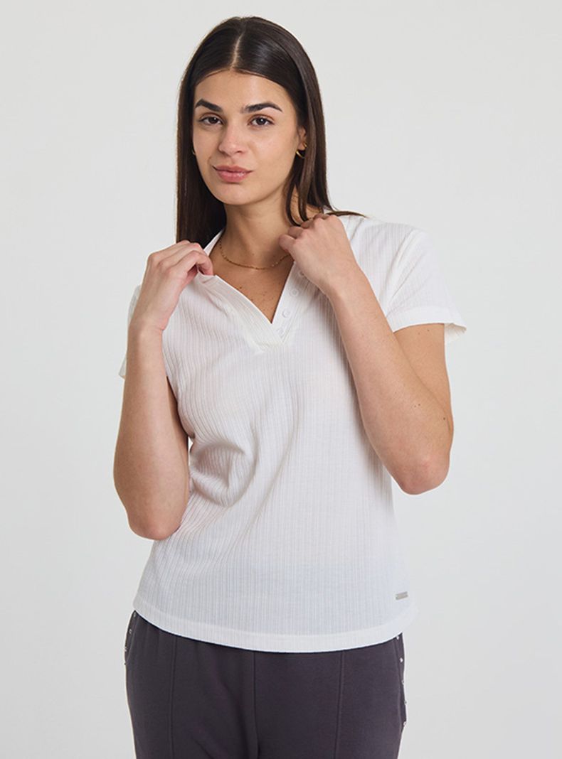 Polera Liz Cuello V-0