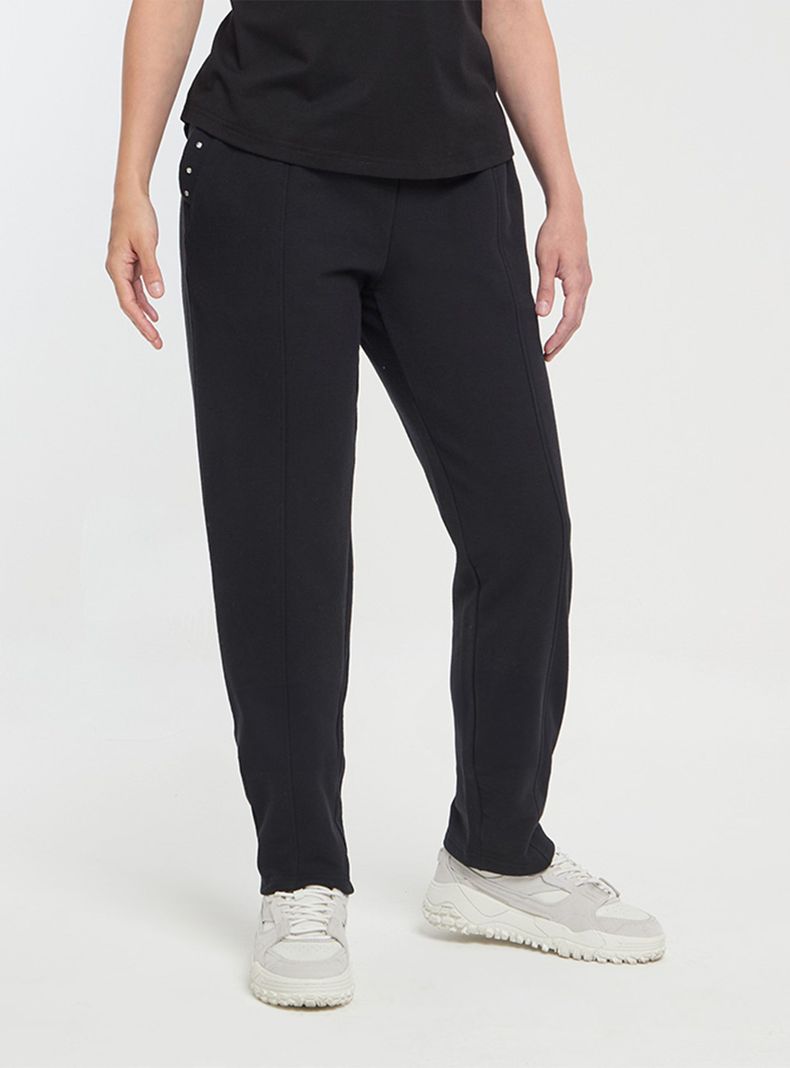 Pantalón con Aplicación Strass Loreta-3