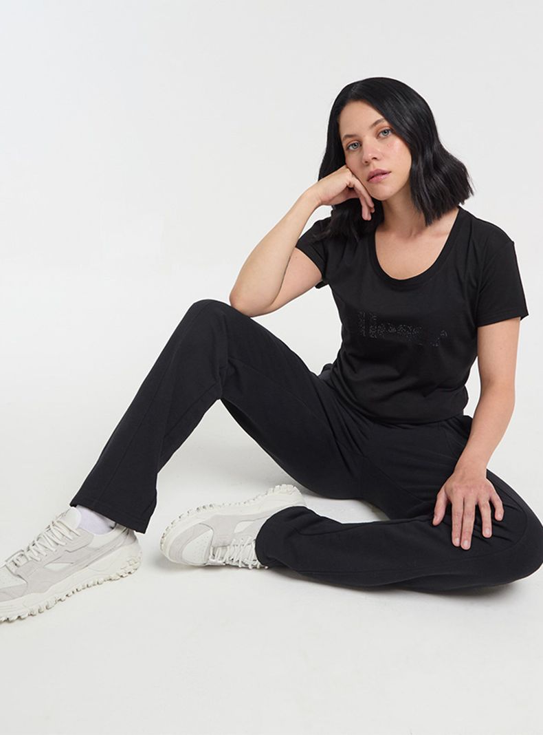 Pantalón con Aplicación Strass Loreta-4