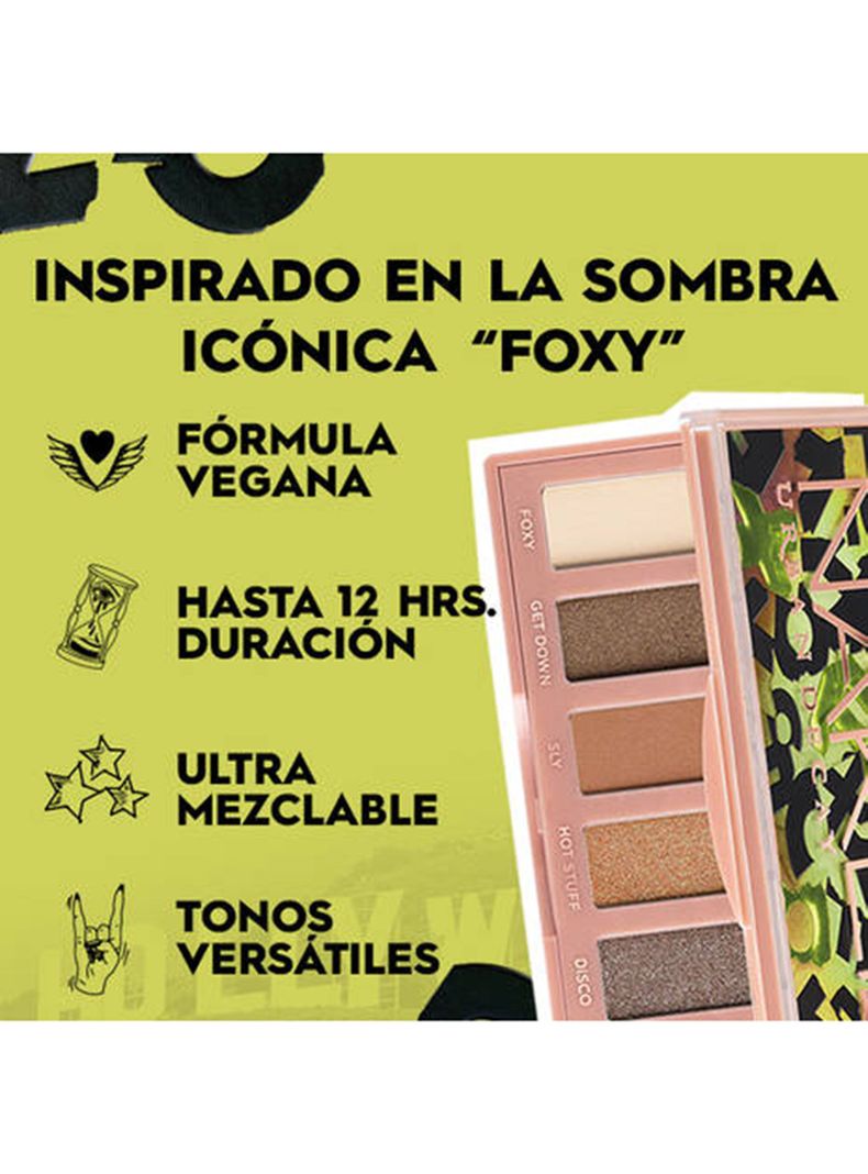 Naked Foxy Mini Eyeshadow Palette 1.7g-2
