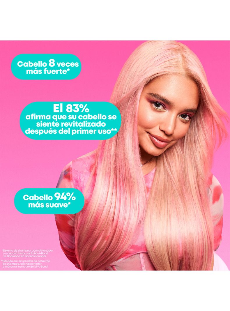 Shampoo Reparación Cabello Dañado Instacure Build a Bond 300ml Matrix-3