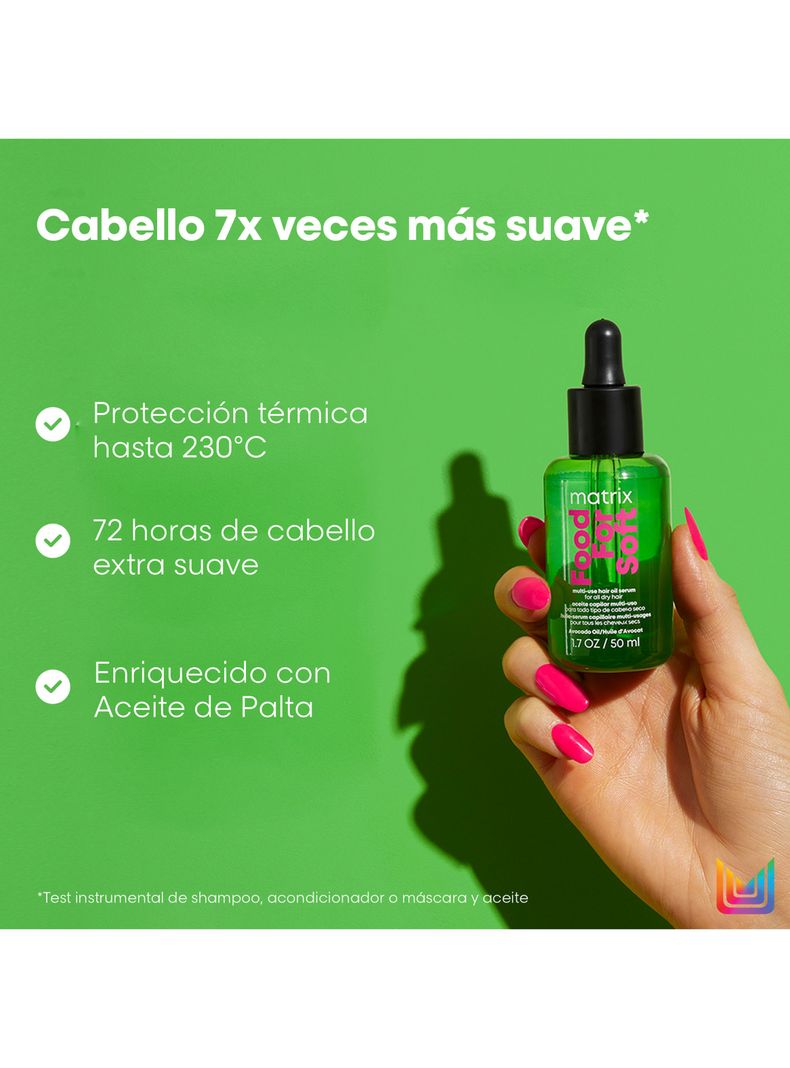 Set Shampoo Reparación Cabello Dañado Instacure Build a Bond 300 ml + Aceite hidratante Food For Soft 50 ml Matrix-1