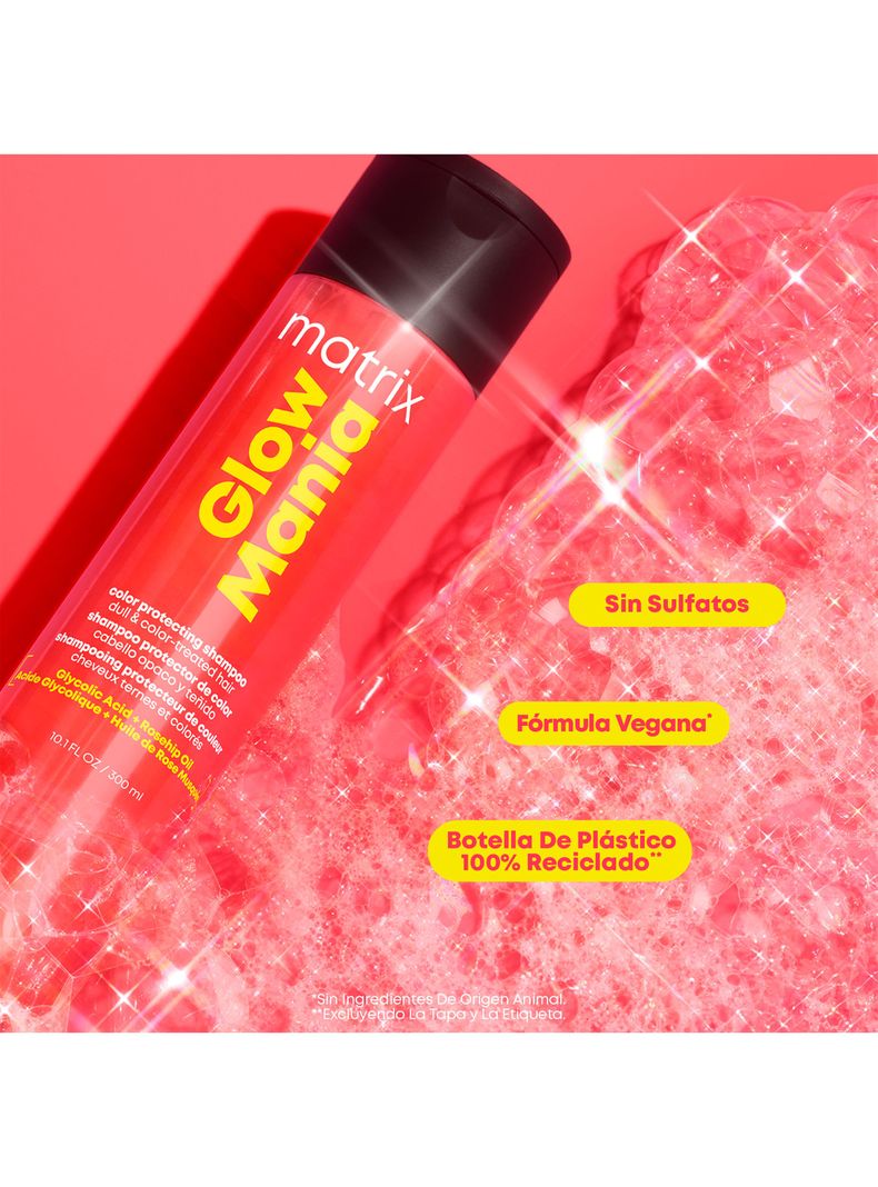 Shampoo Protección del Color Glow Mania 300 ml-2