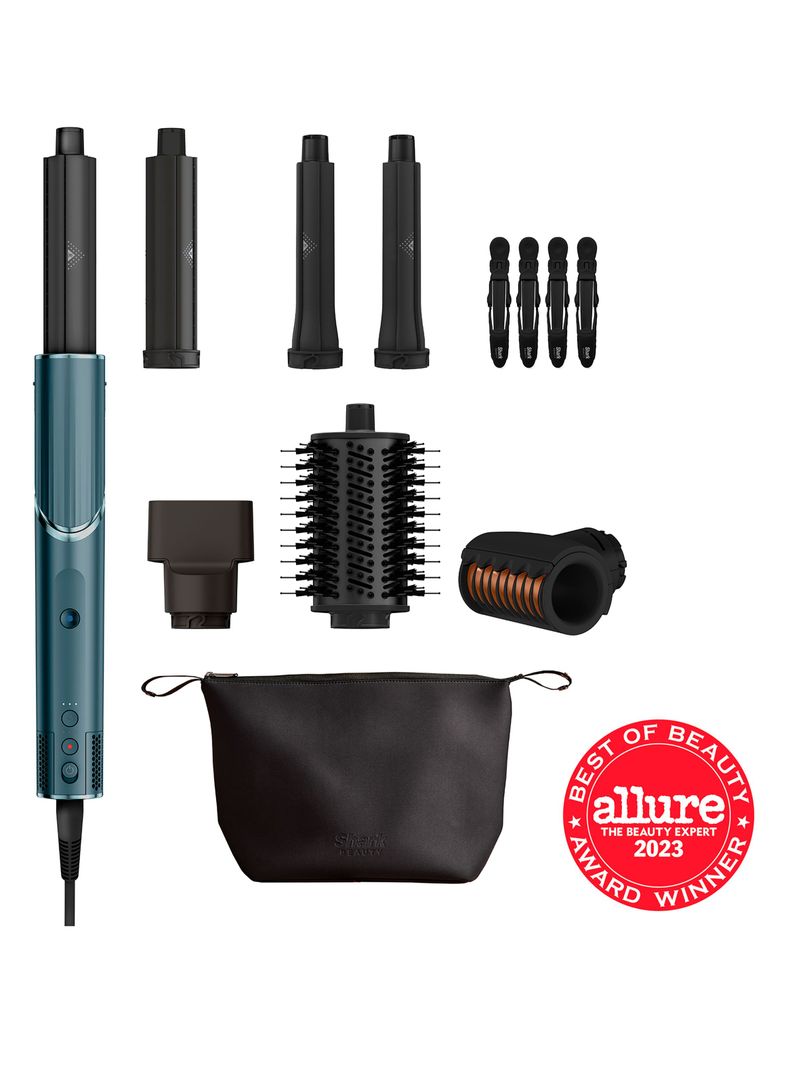 Secador de Pelo Multistyler FlexStyle 5 en 1 Verde Azulado-1