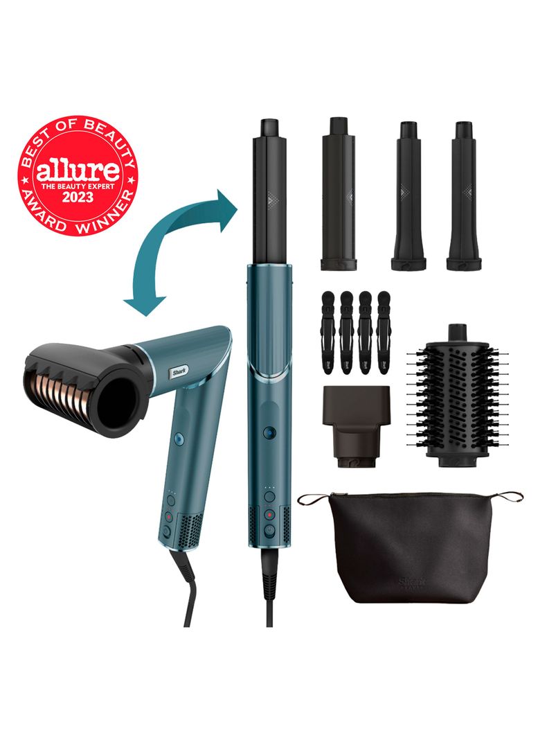 Secador de Pelo Multistyler FlexStyle 5 en 1 Verde Azulado-0