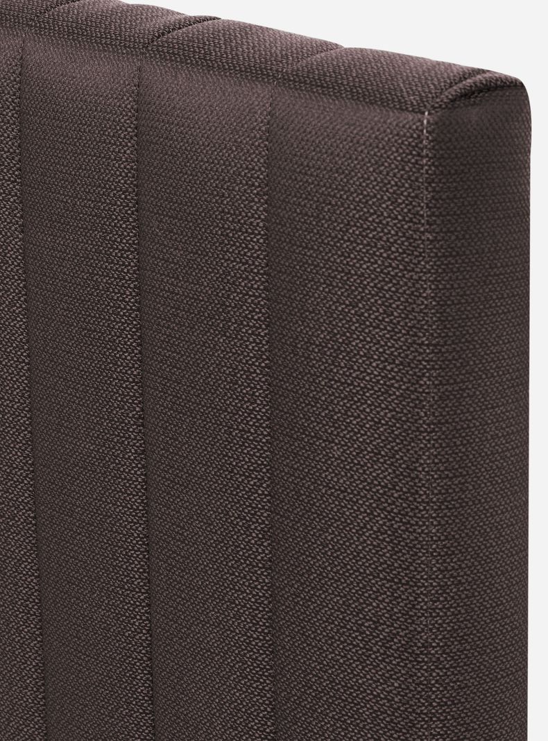 Cama Europea Ergo T New 1 Plaza + Repaldo Lucio Chocolate-4