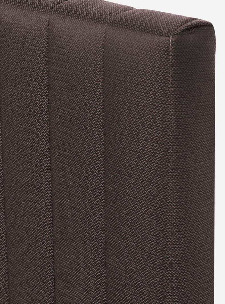 Cama Europea Ergo T New 1.5 Plazas + Repaldo Lucio Chocolate-4