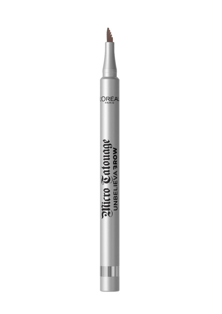 Perfilador L'Oréal de Cejas Micro Tatouage 108 Dark Brunette-0
