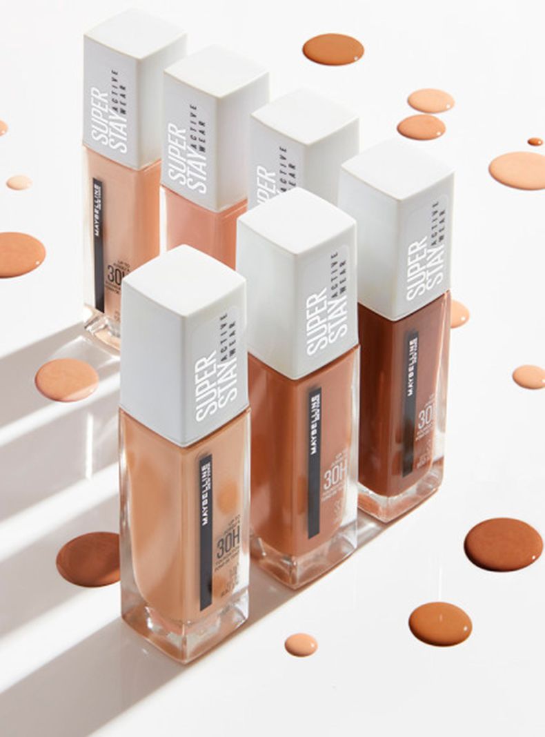 Base de Maquillaje Superstay 30 Horas Alta Cobertura 112 Natural Ivory Maybelline-4