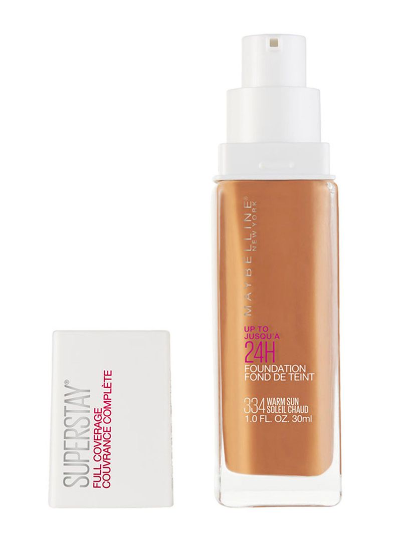 Base Maybelline Maquillaje Super Stay 24 Hrs 334 Warm Sun-2