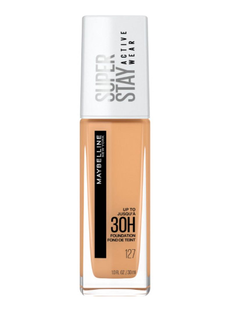 Base de Maquillaje Superstay 30 Horas Alta Cobertura 127 Sand Beige Maybelline