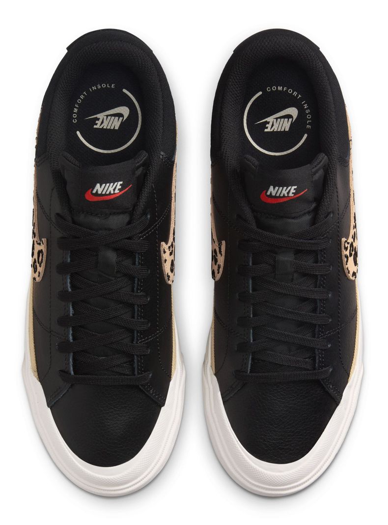 Zapatill Urbana Plataform Wmns Court Legacy Lift Gfx Mujer-3