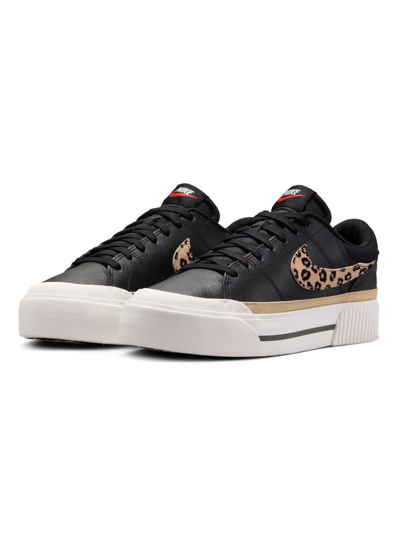Zapatill Urbana Plataform Wmns Court Legacy Lift Gfx Mujer-1