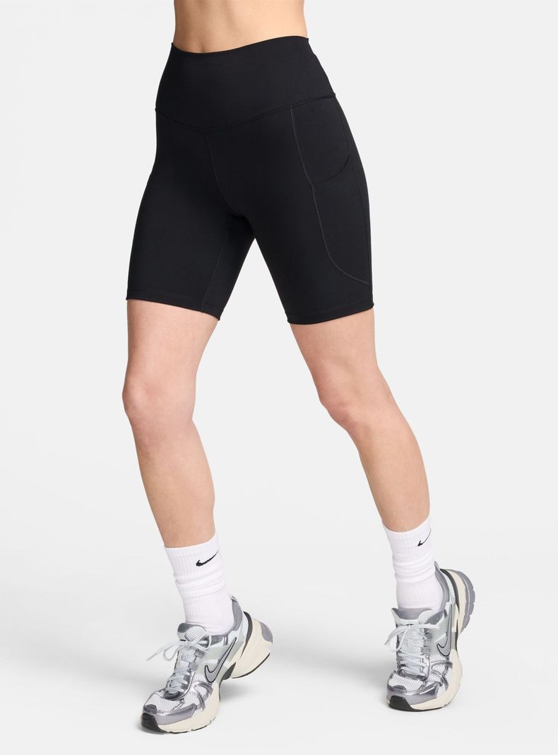 Calza Corta One Dri Fit Tiro Alto con Bolsillo-0