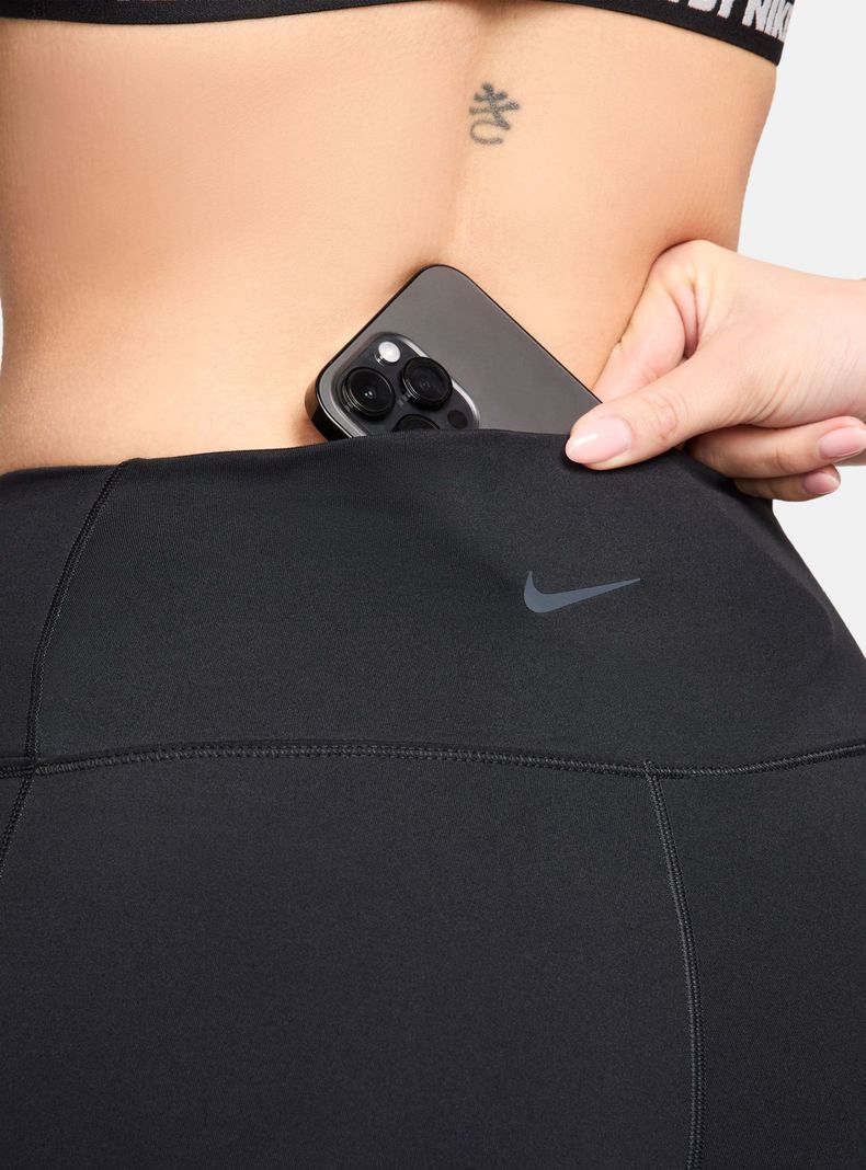 Calza Corta One Dri Fit Tiro Alto con Bolsillo-2