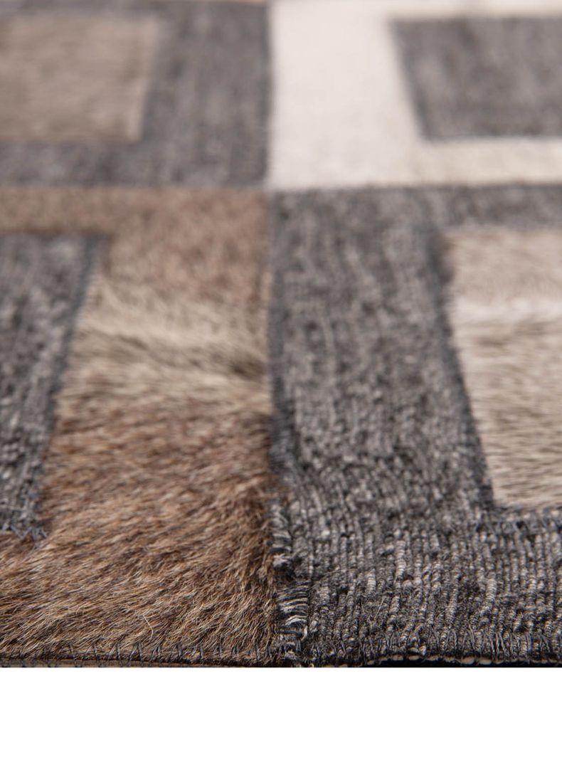 Alombra Leather 160x230 cm Gre-2