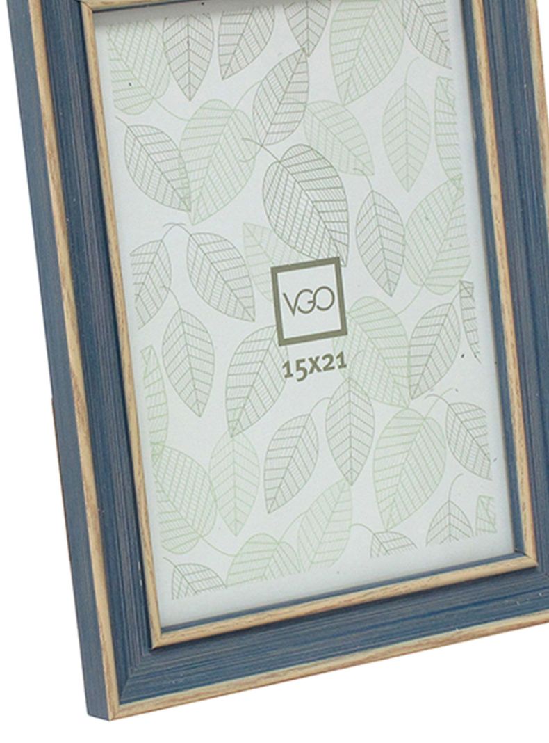 Marco Foto Azul 20 x 25 cm Símil Madera VGO-1
