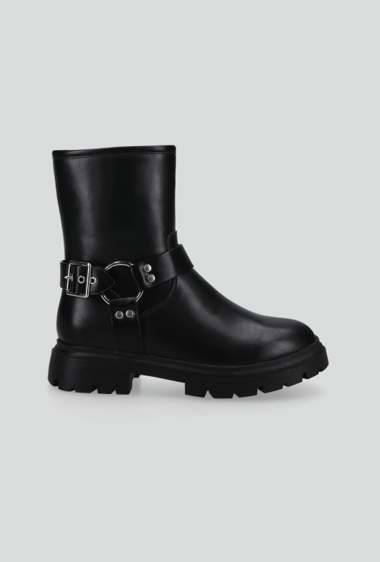 Botín Biker Boot con Hebilla Niña-3