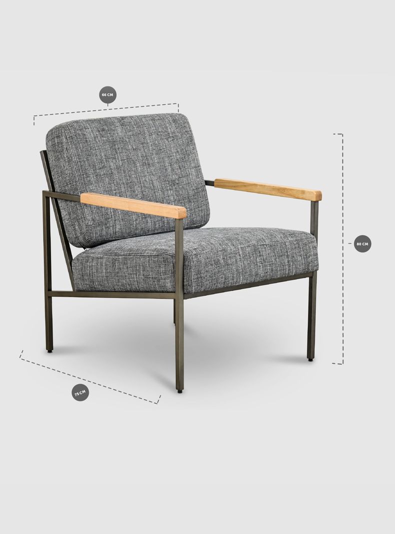 Poltrona Kander Gray-1