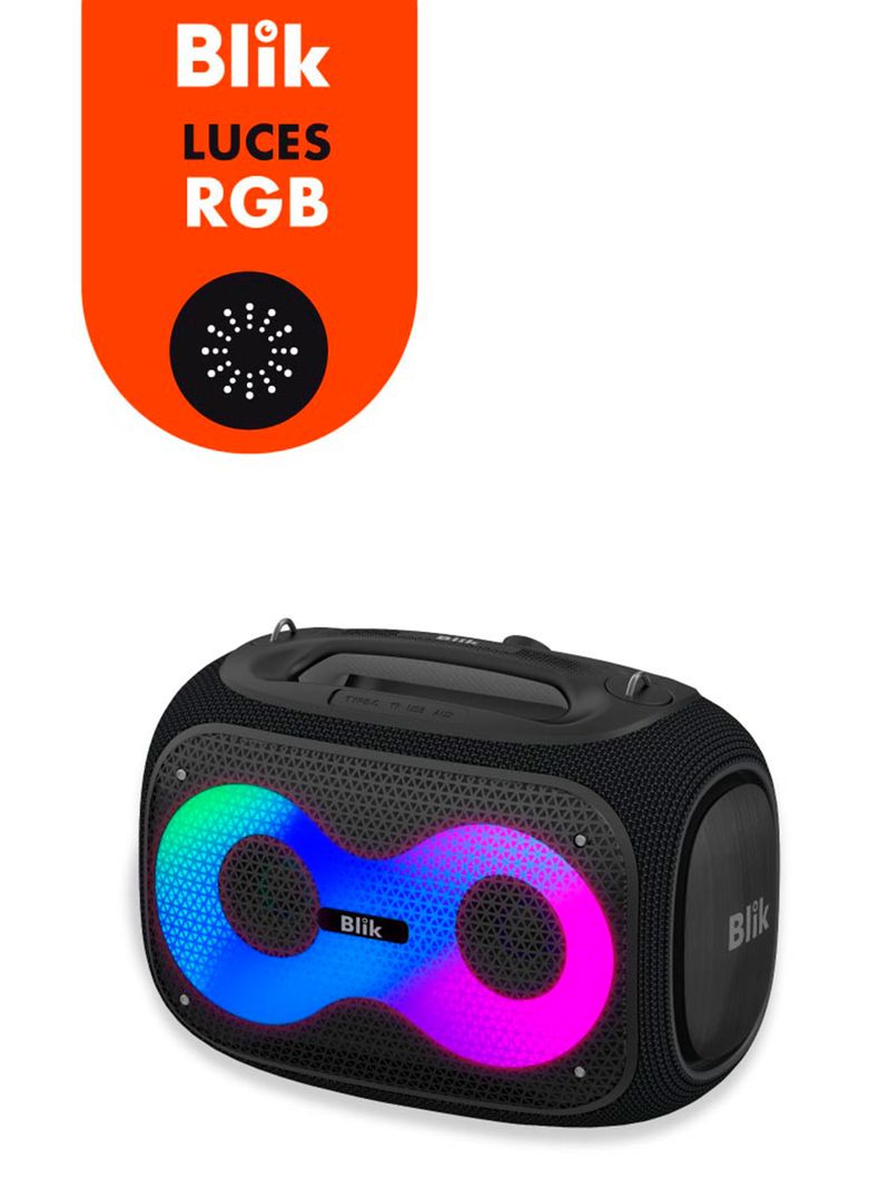 Parlante Bluetooth Partybass 120W Negro-2