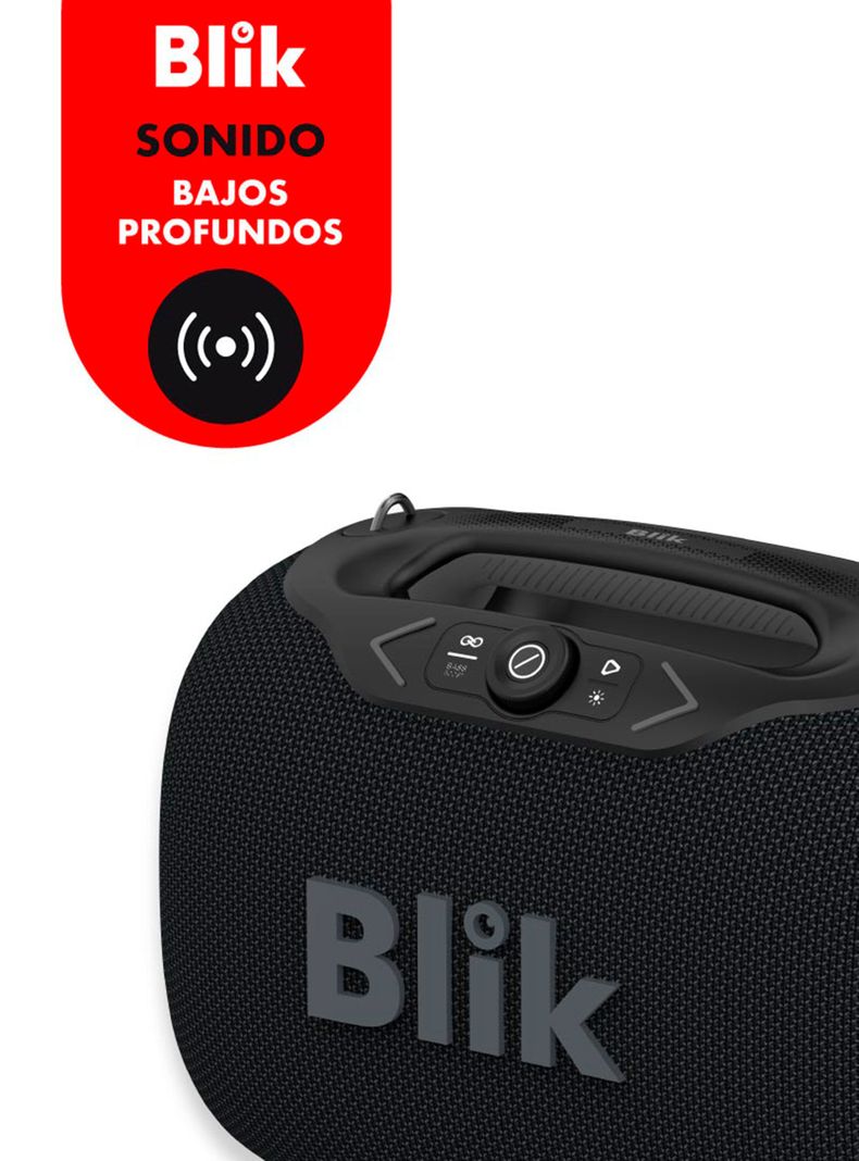 Parlante Bluetooth Partybass 120W Negro-5