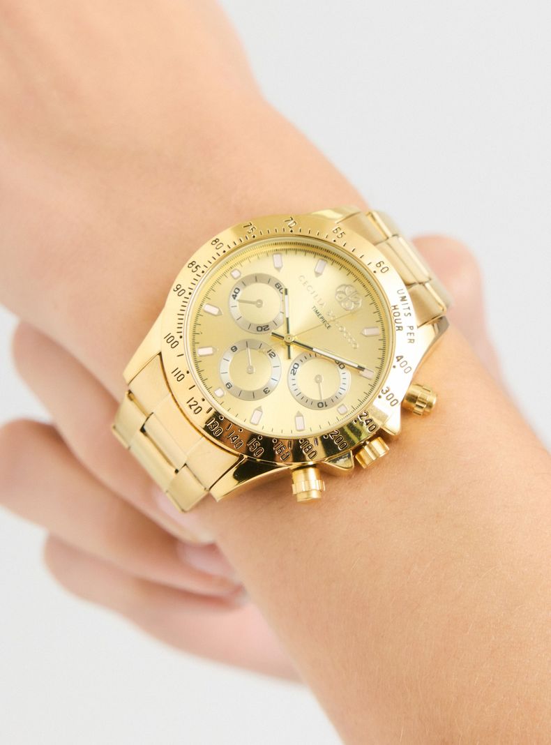 Reloj Análogo CB Metal Mujer-1