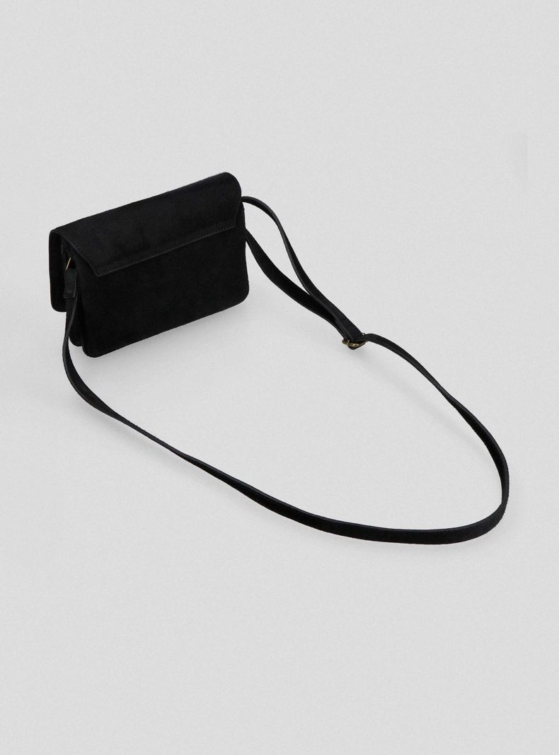 Cartera Crossbody Flap Textura Piel C del Pilar-4
