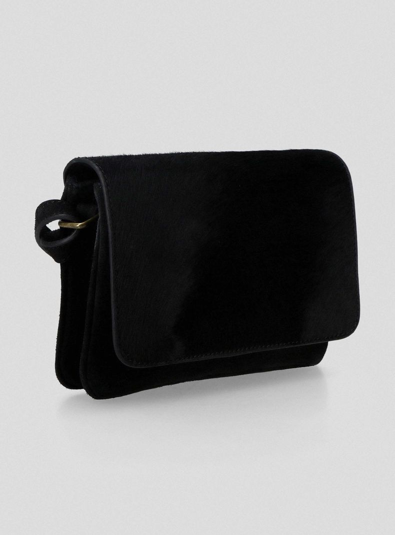 Cartera Crossbody Flap Textura Piel C del Pilar-3