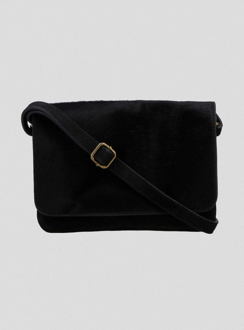 Cartera Crossbody Flap Textura Piel C del Pilar-2