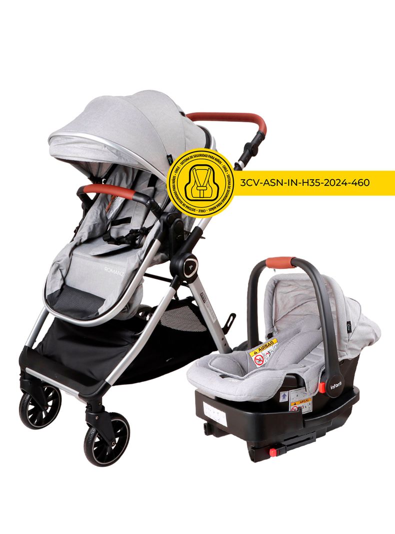 Coche Ts Romanzo X1-D Gris-1
