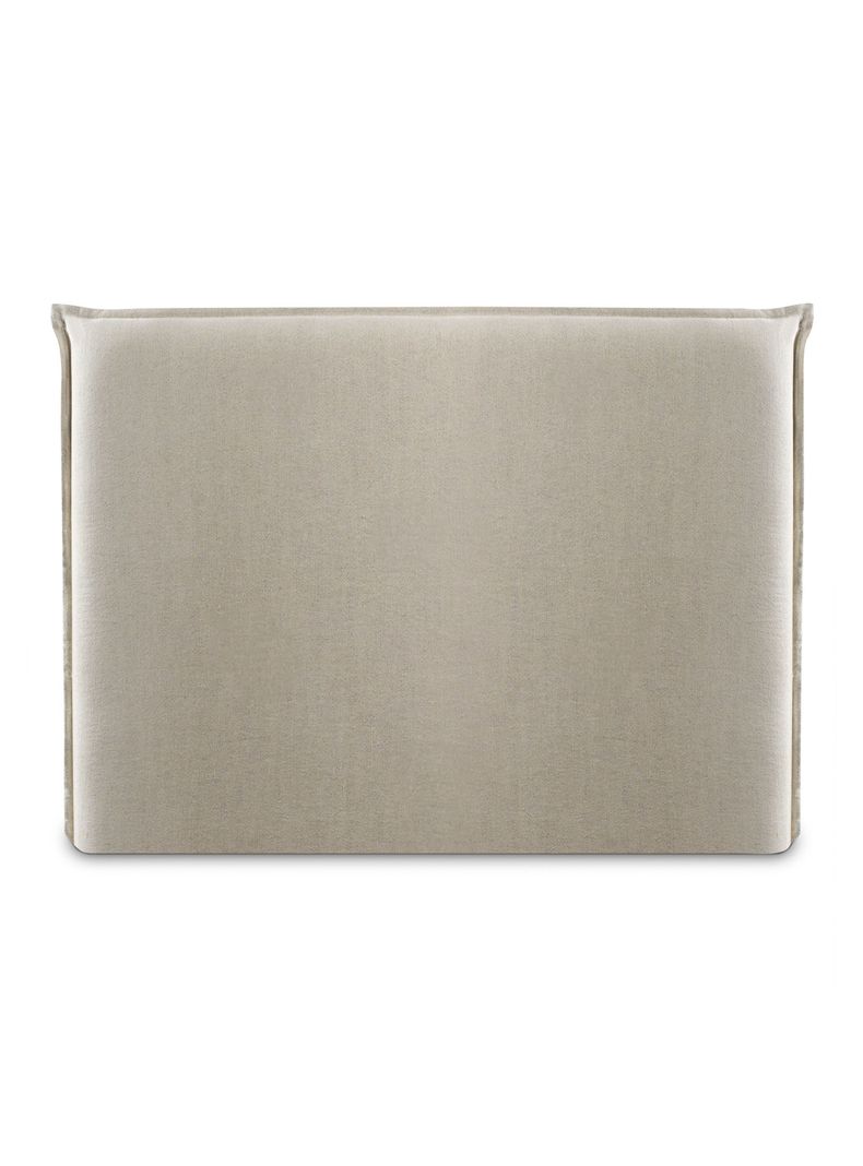 Respaldo King Pestaña Lino Beige