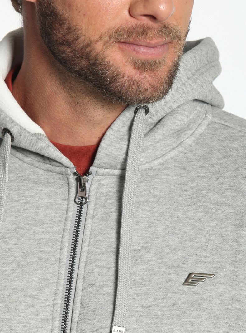 Polerón Full Zipper Bonded Piqué-2