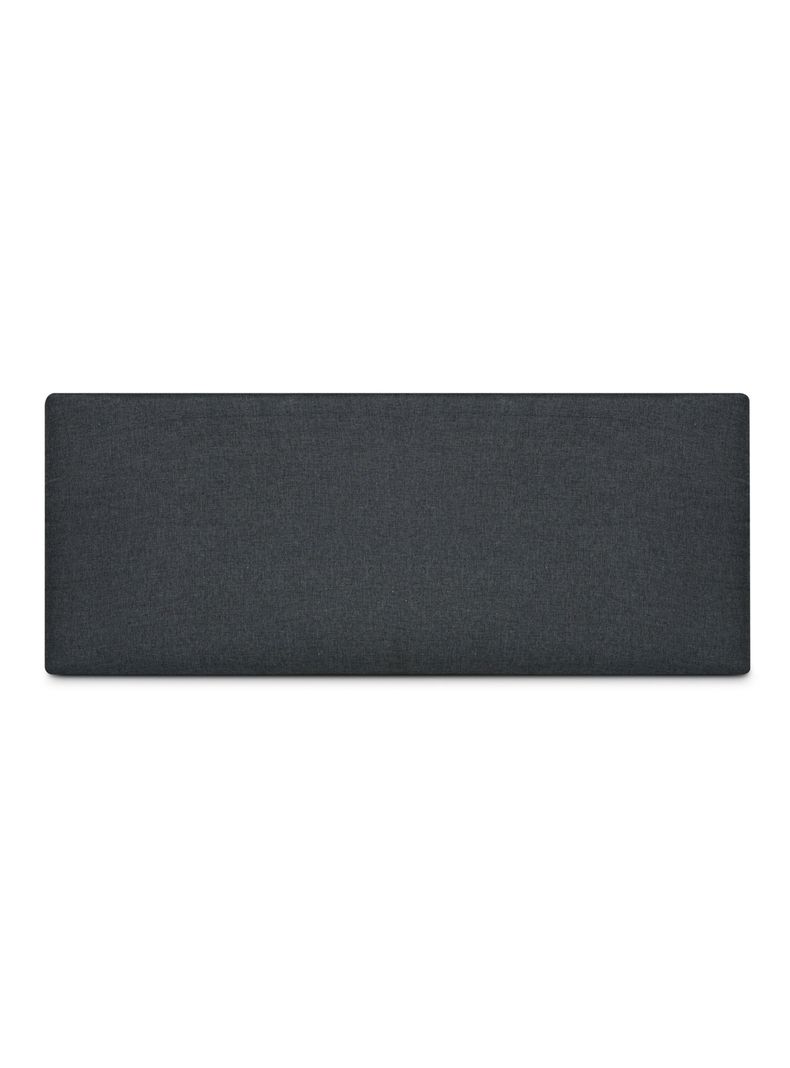Cama Europea 2 Plazas Euro Calm + Respaldo Wall Marengo-2