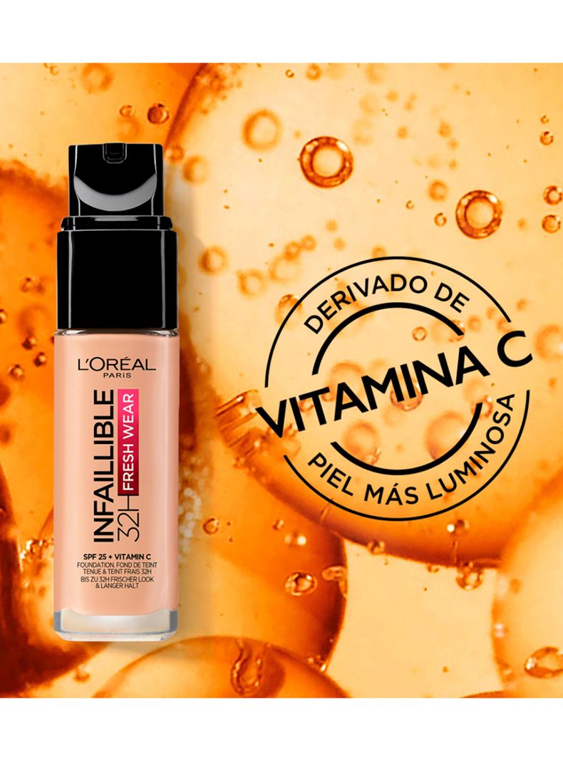 Base Infallible 32h Fresh Wear 110 Vanilla Rose  30 g-5