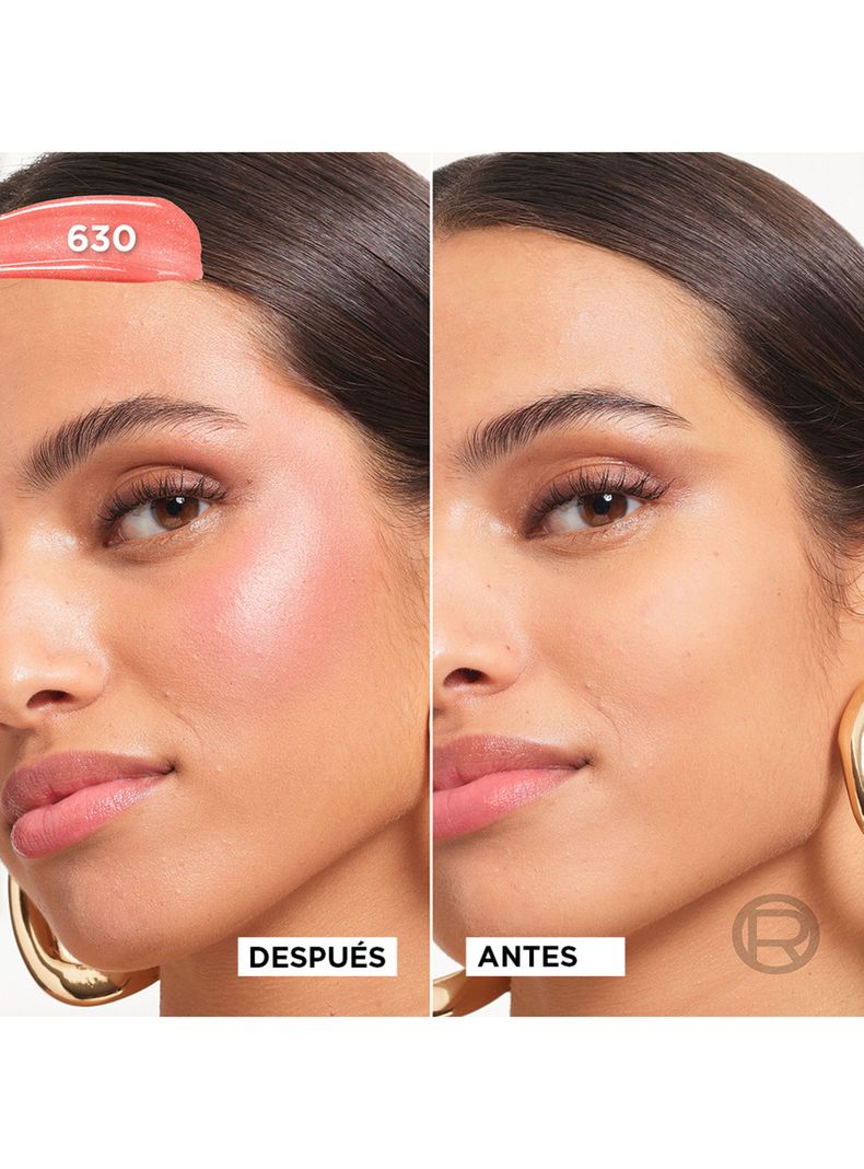 Rubor Líquido Lumi Le Liquid Blush 630 True Rose 11ml L'Oréal Paris-3
